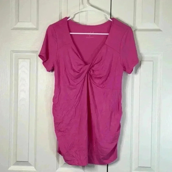 Isabel Maternity Maternity Short
Sleeve T-Shirts for Women Size M - Picture 1 of 7